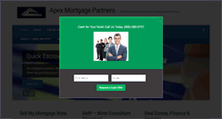 Desktop Screenshot of apexmortgagepartners.com