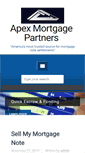 Mobile Screenshot of apexmortgagepartners.com